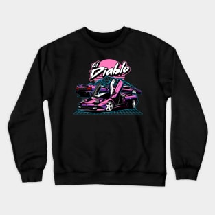 Lamborghini Diablo Crewneck Sweatshirt